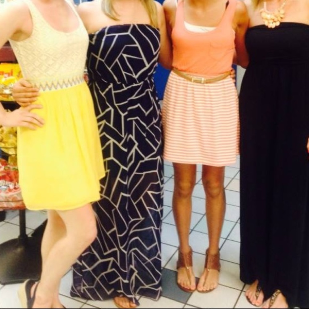 Strapless Maxi dress